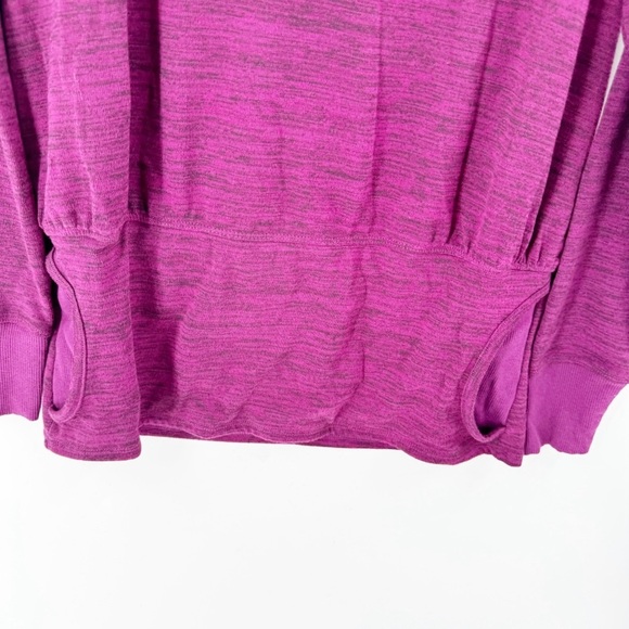 ✅ Athleta Hooded Batwing And Robin - Raspberry heather SIZE SMALL - Picture 3 of 9